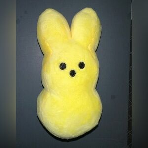 Yellow Bunny Peep like Plush